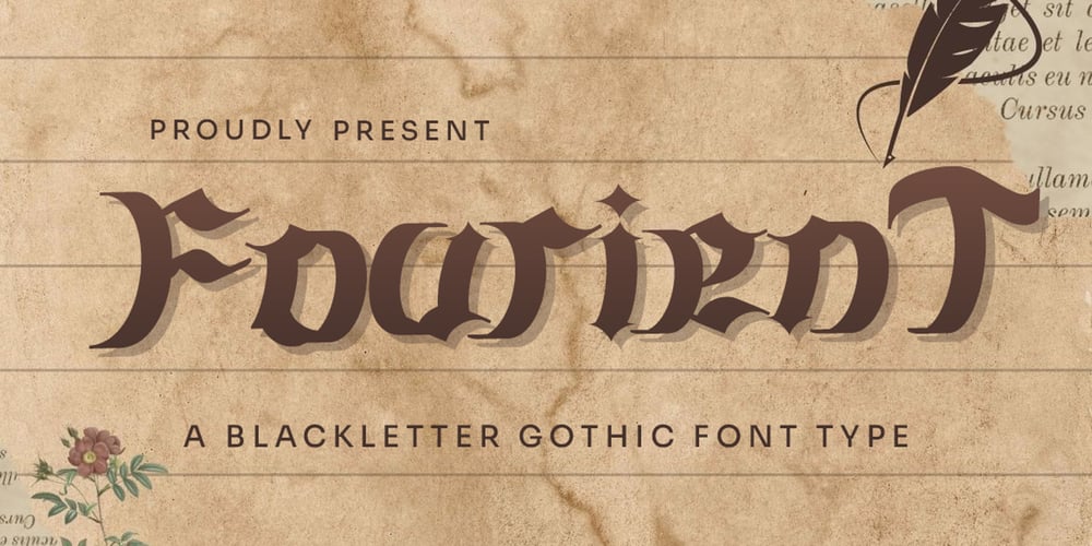 Fourient font