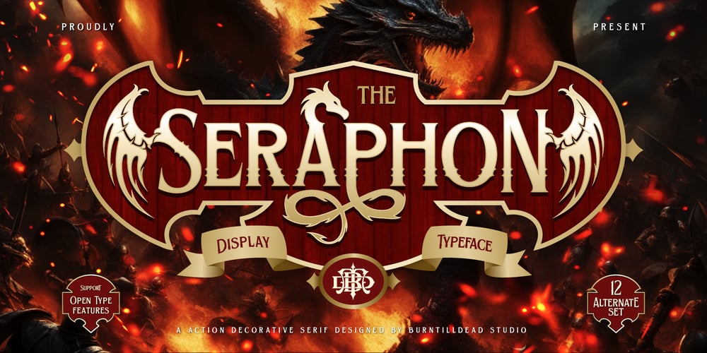 BTD Seraphon Typeface font