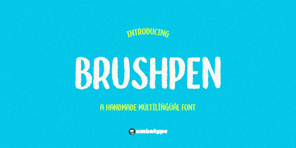 Brushpen font