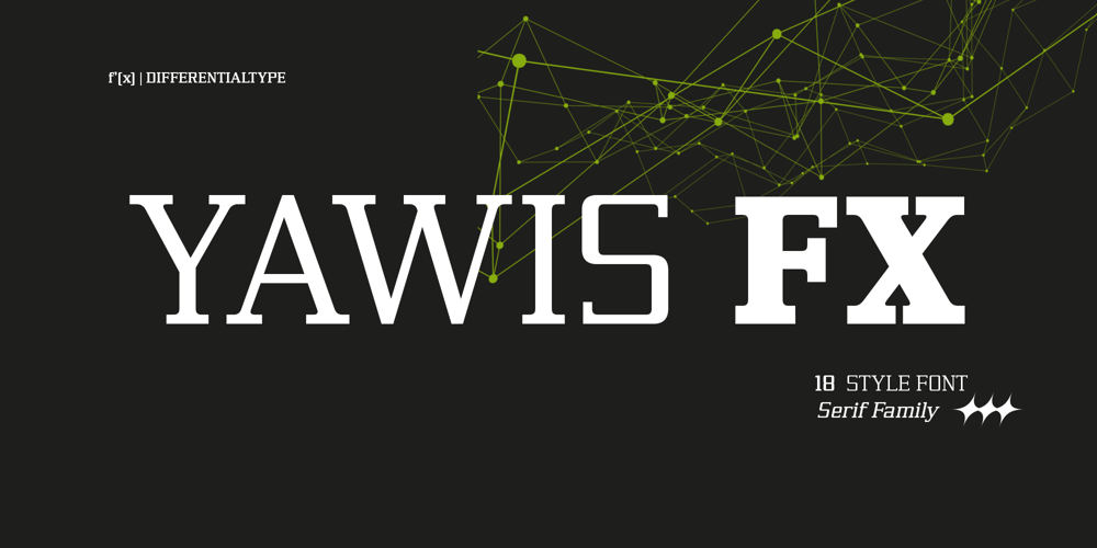 Yawis FX font
