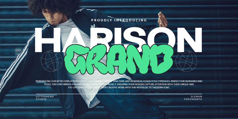 Harison Grand font