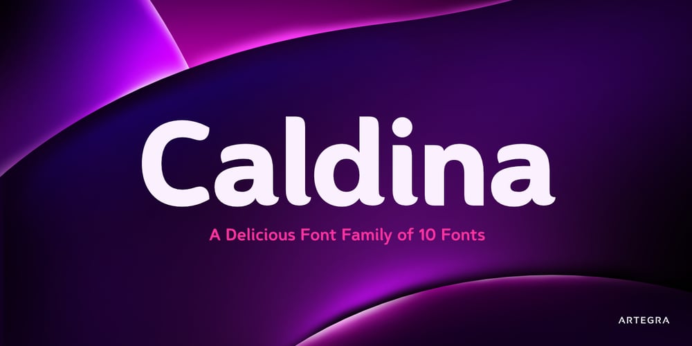Caldina font
