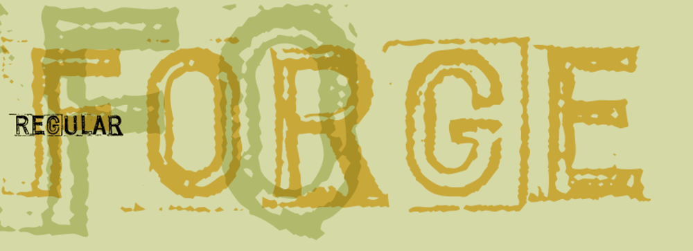 Forge font
