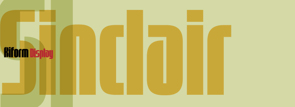 Sinclair font