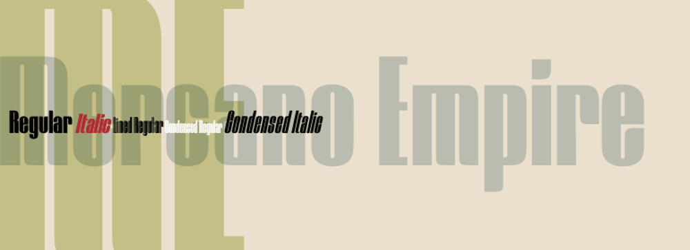 Mercano Empire font