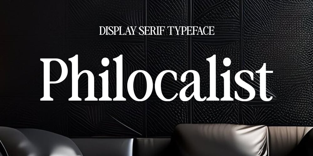 Philocalist font