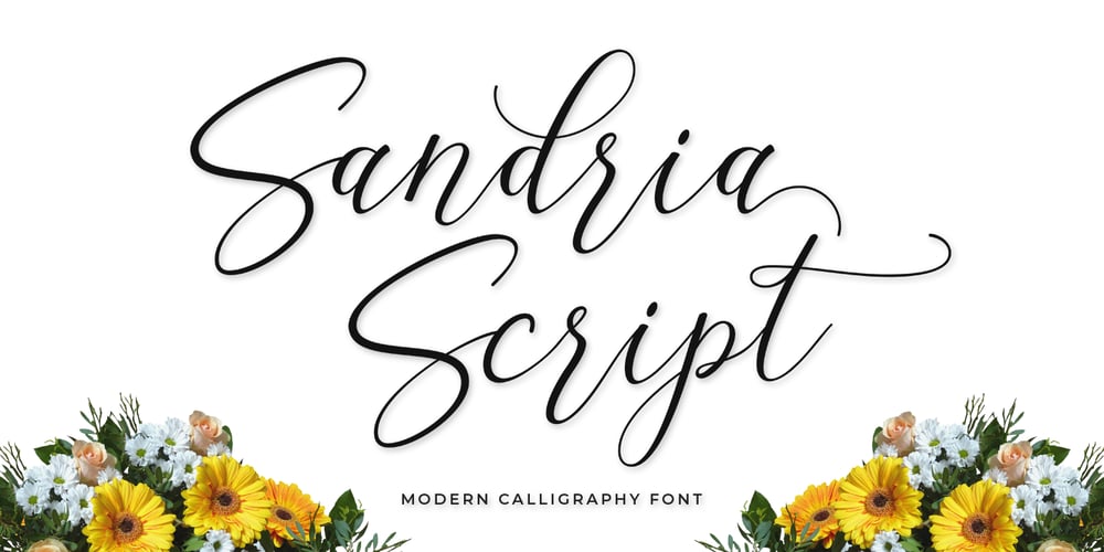 Sandria Script font