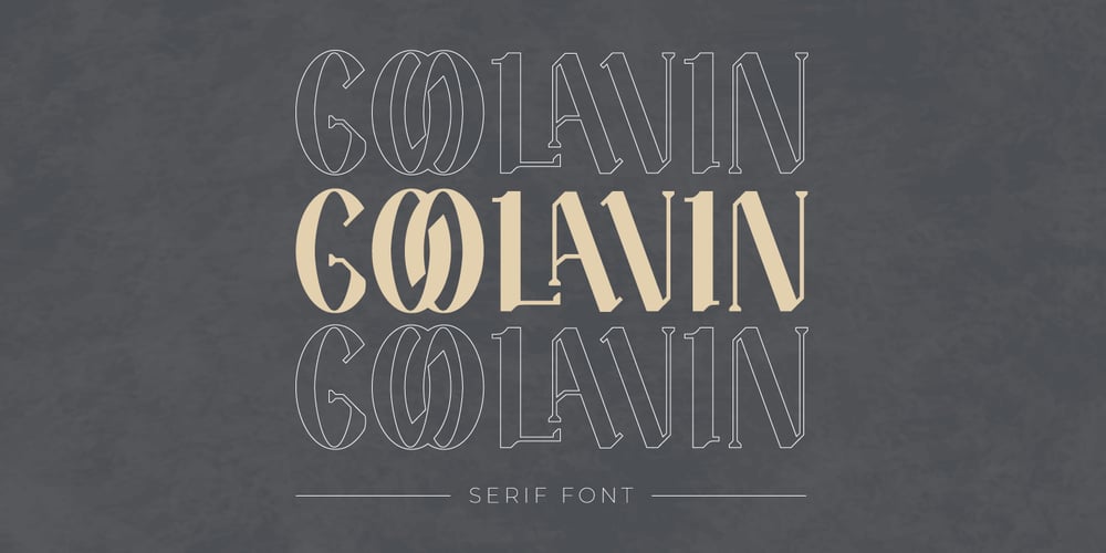 Goolavin font
