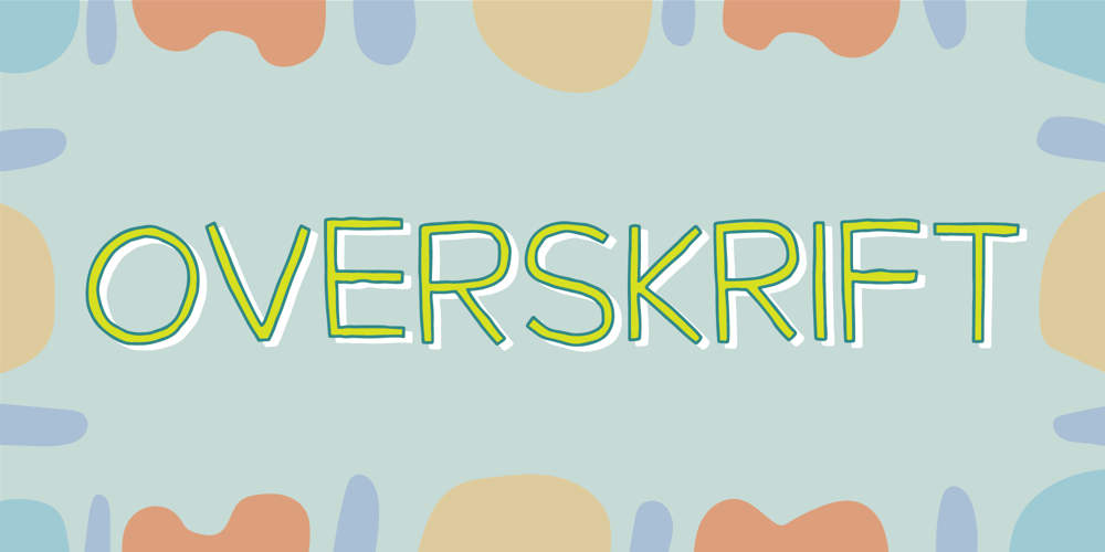 Overskrift font