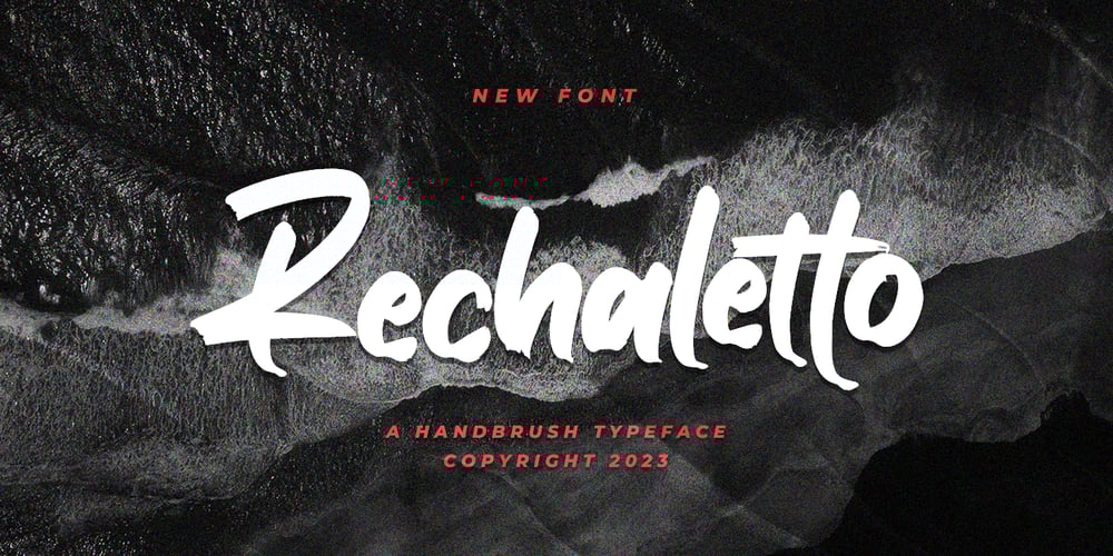 Rechaletto font