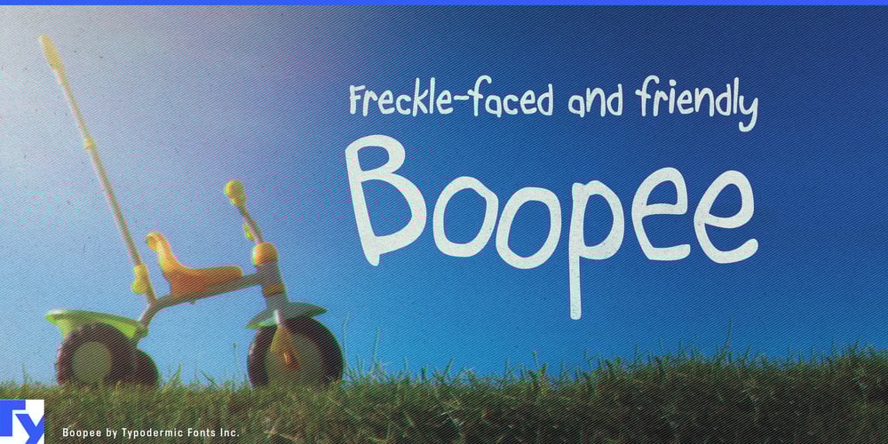 Boopee font