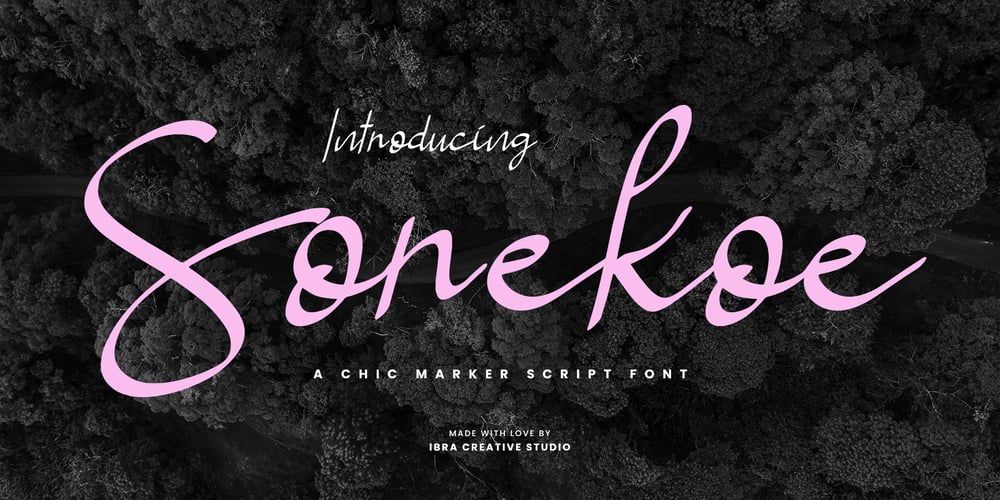 Sorekoe font