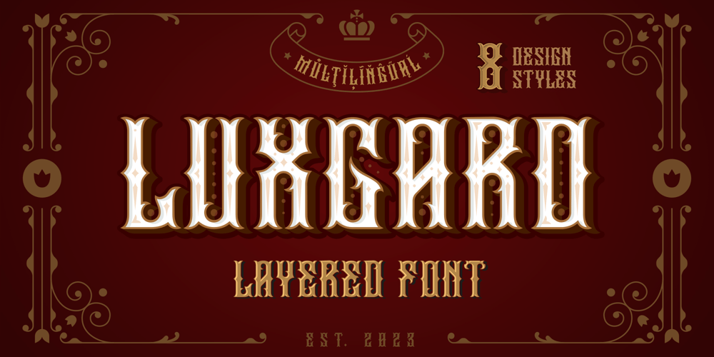 Luxgard font