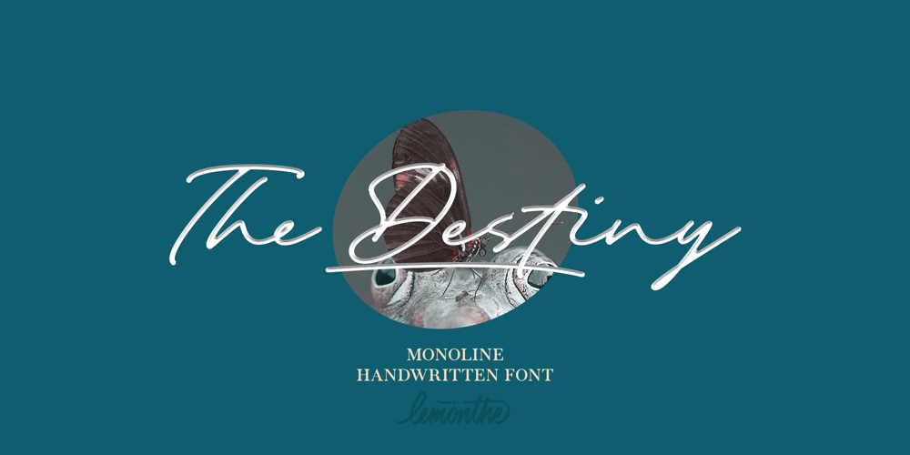 The Destiny font