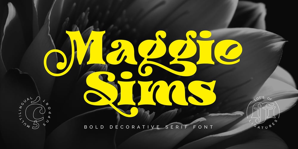 Maggie Sims font