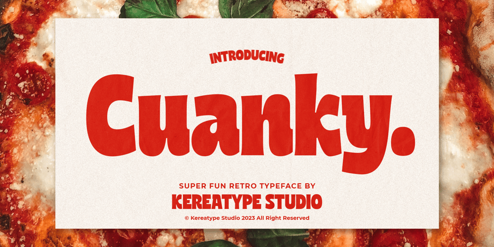 Cuanky font
