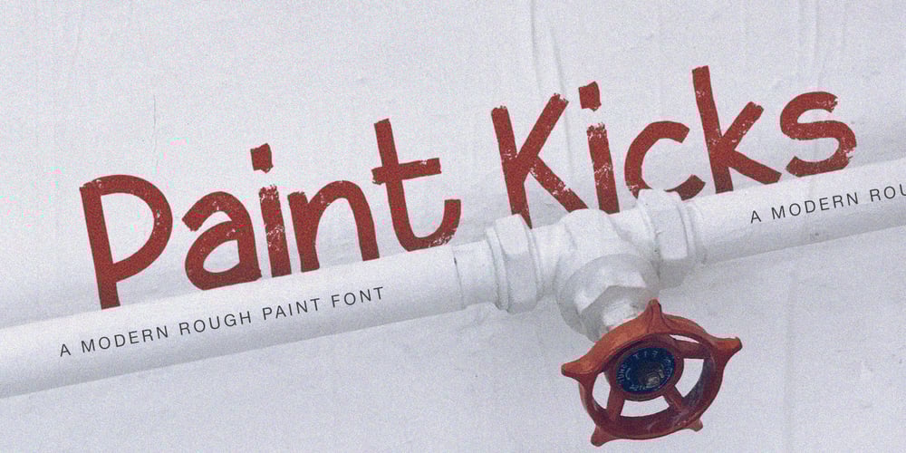 Paint Kicks font
