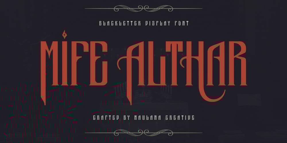 Mife Althar Font font