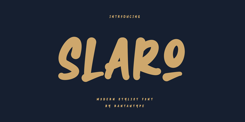 Slaro font