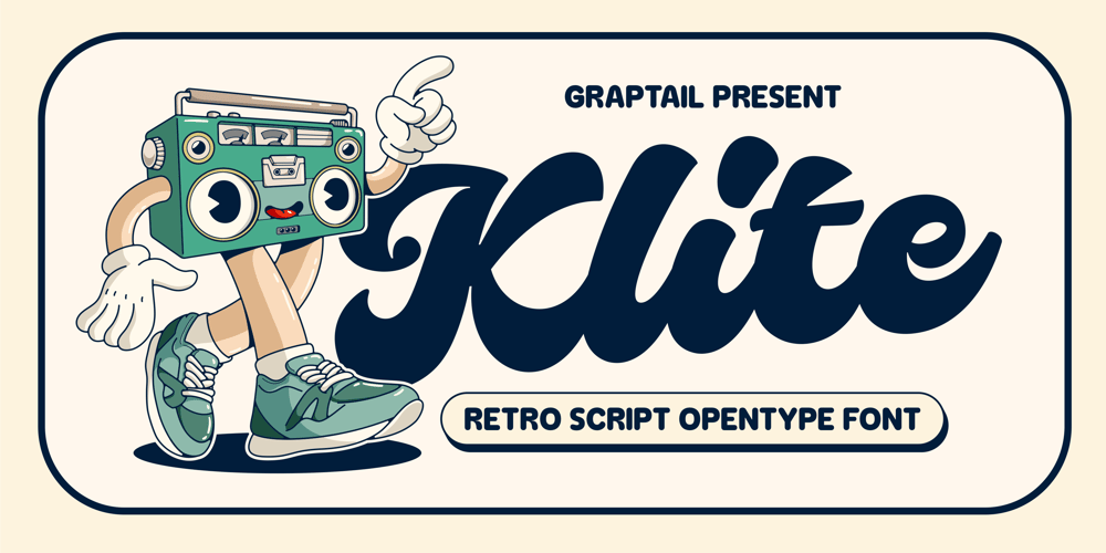 Klite Script font