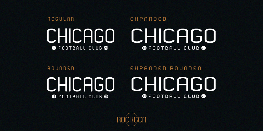 Rockgen font