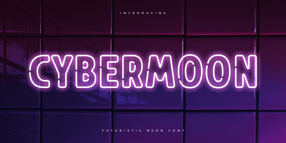 Cybermoon font