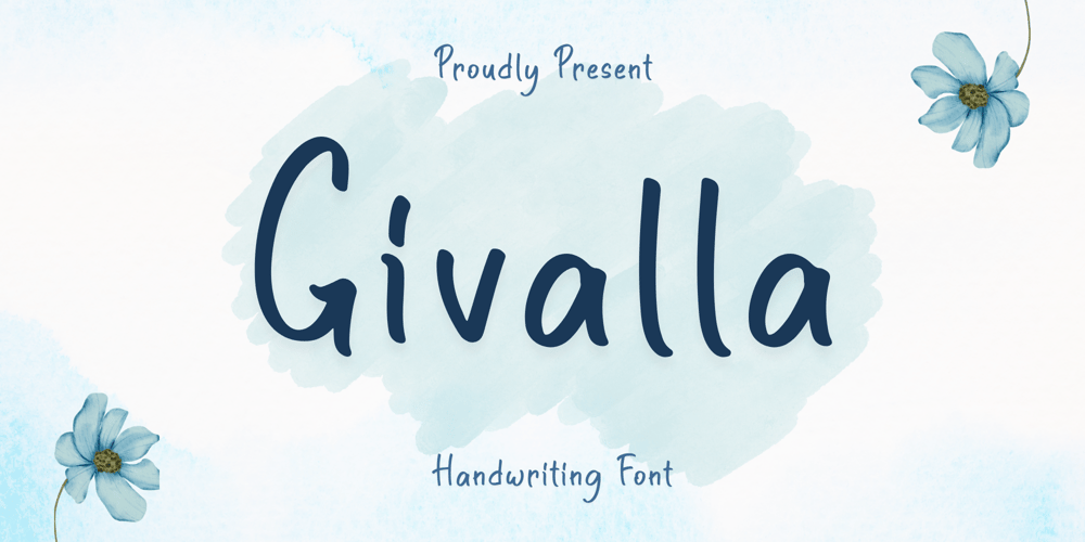 Givalla font