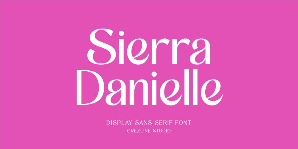 Sierra Danielle font