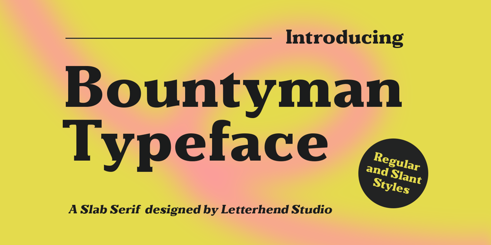 Bountyman font