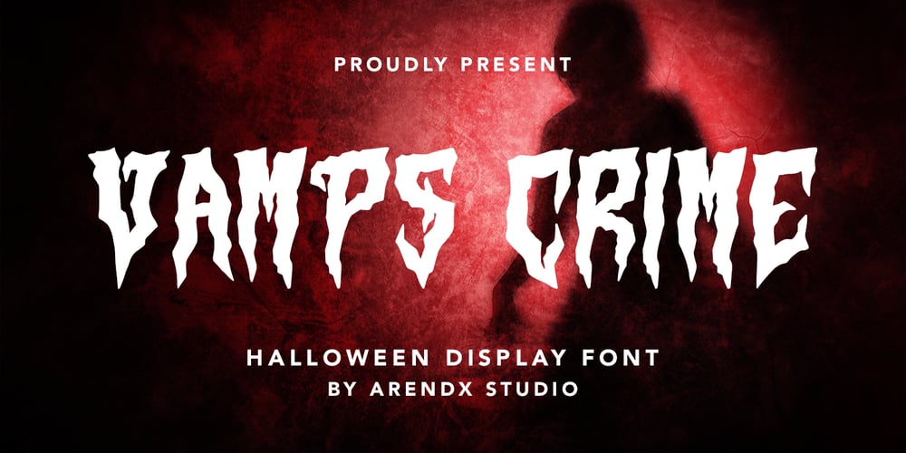 Vamps Crime font