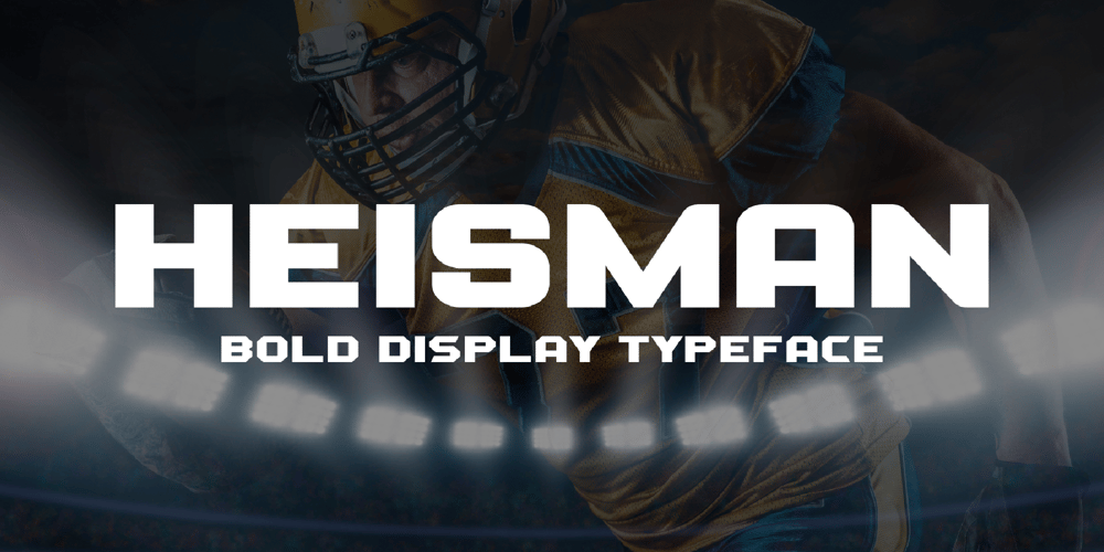Heisman font