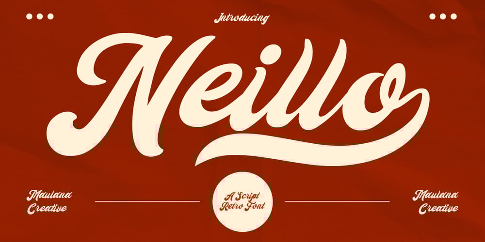 Neillo font
