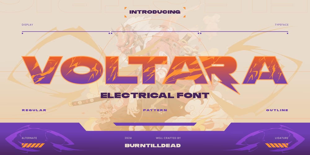 Voltara font