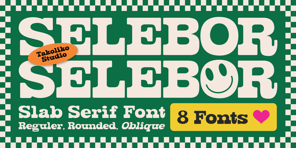 Selebor font