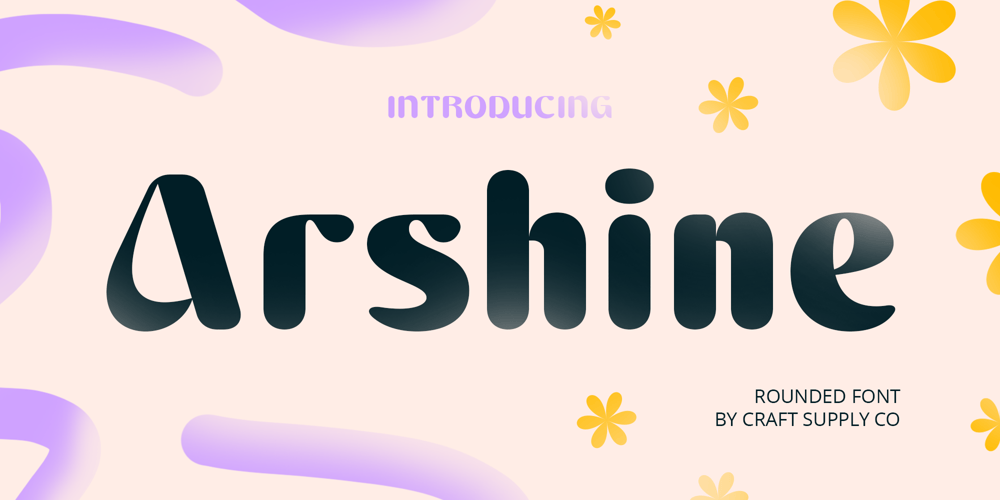 Arshine Rounded font
