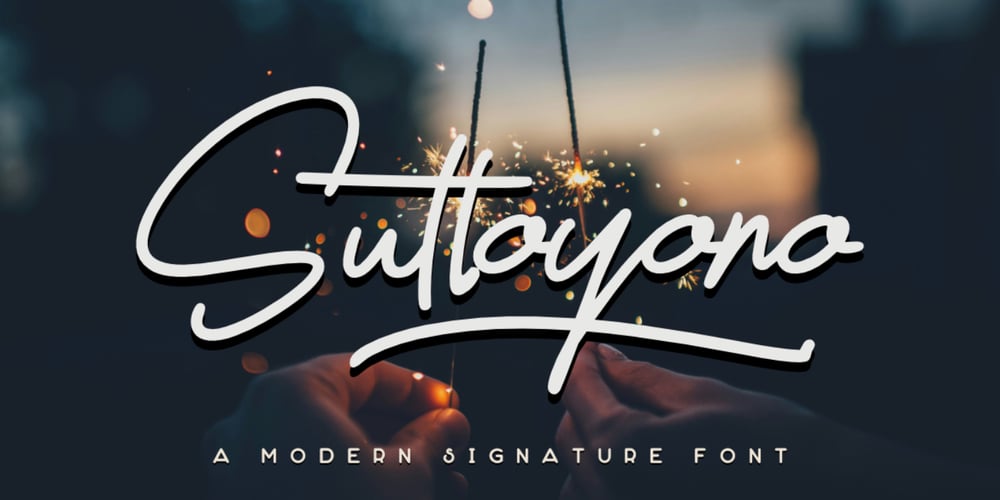 Suttoyono font