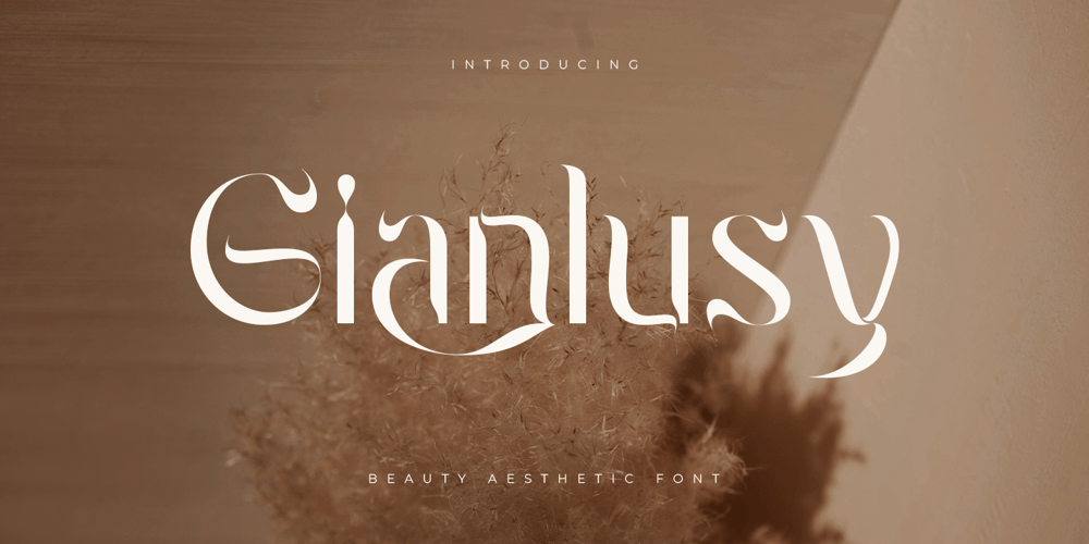 Gianlusy font