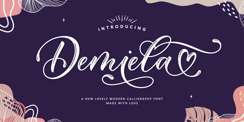 Demiela Script font