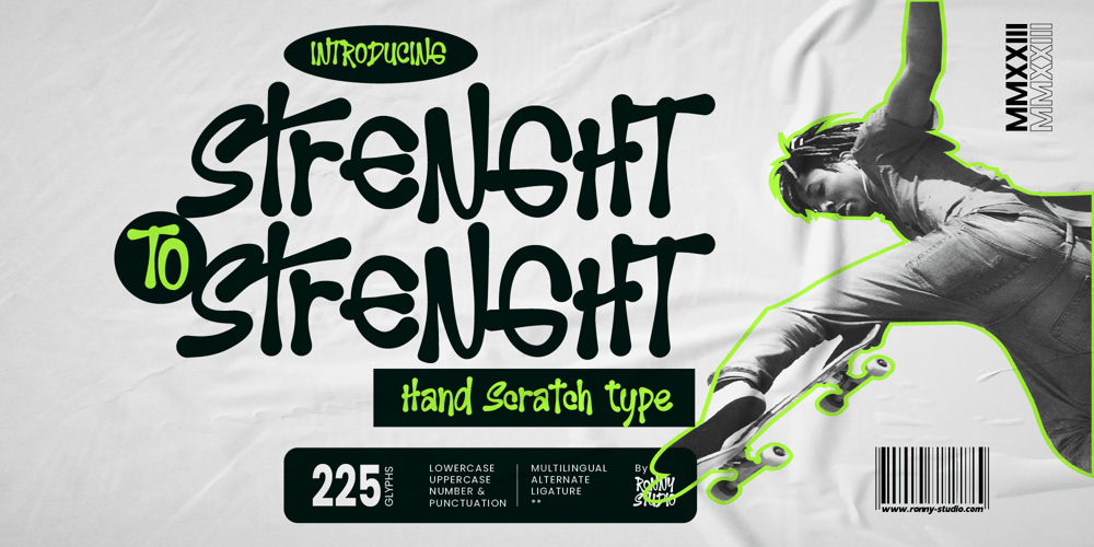 Strenght To Strenght font