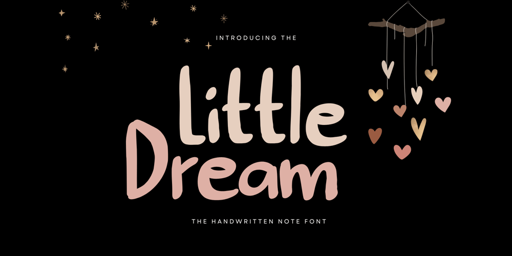Little Dream font