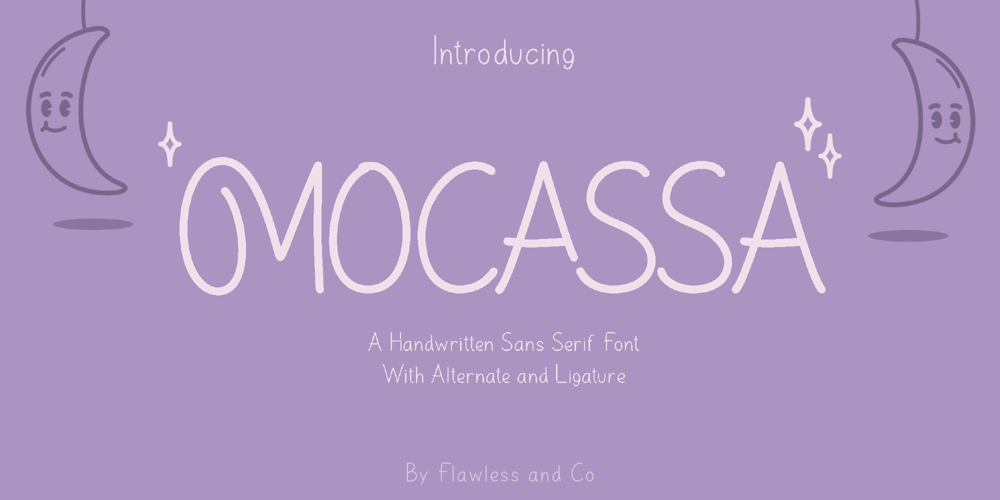 Mocassa font
