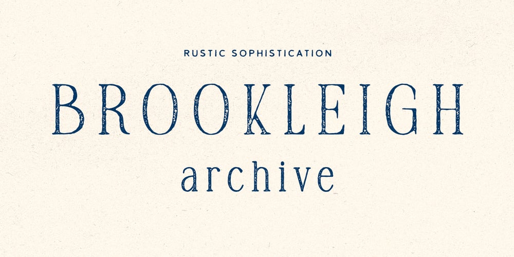 TC Brookleigh Archive font