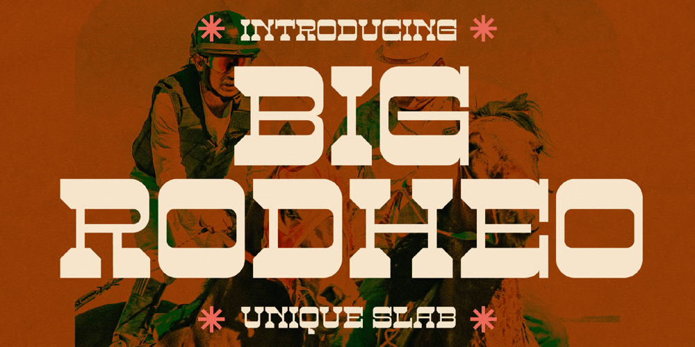 Big Rodheo font