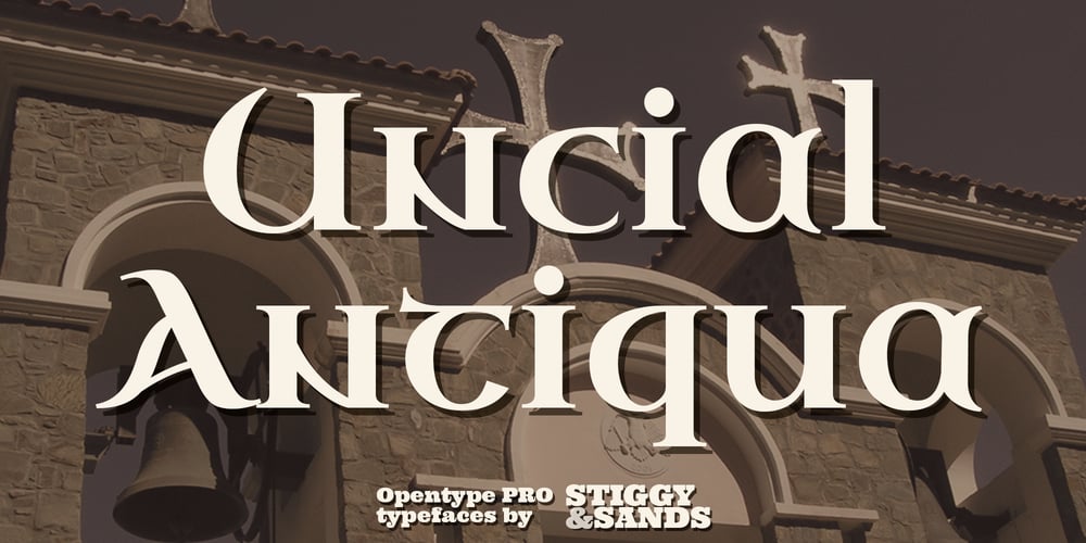 Uncial Antiqua Pro font