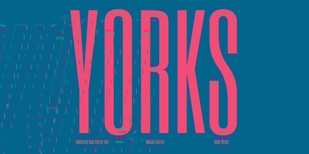MC Yorks font