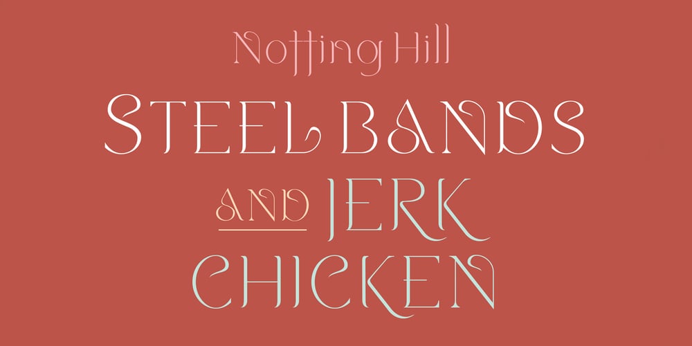 Notting Hill font