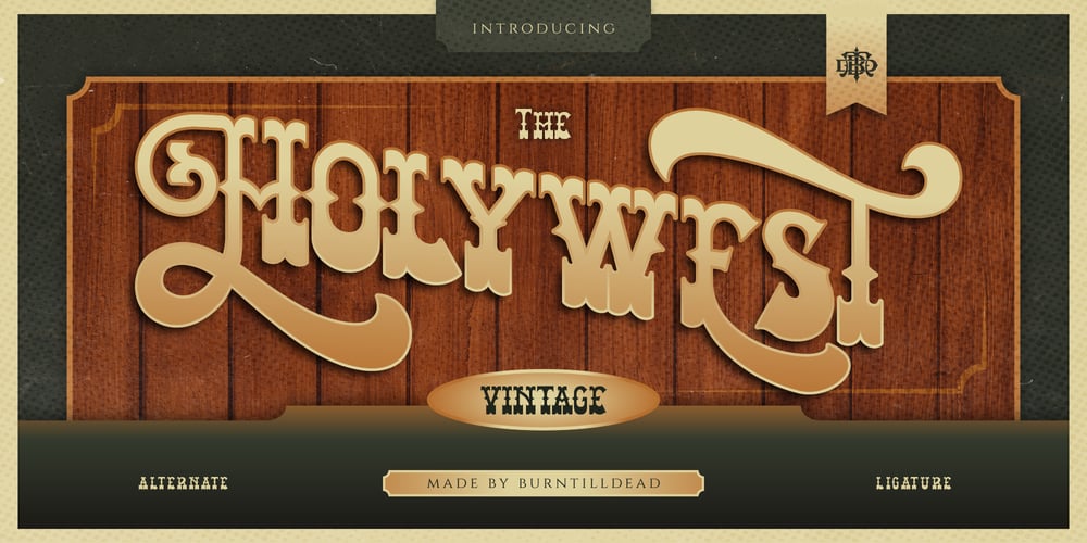 Holywest font