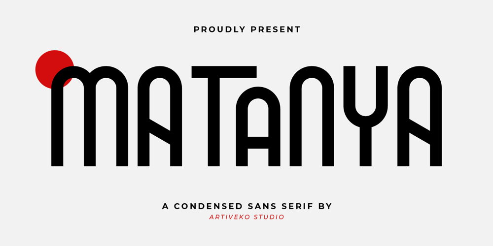 Matanya font