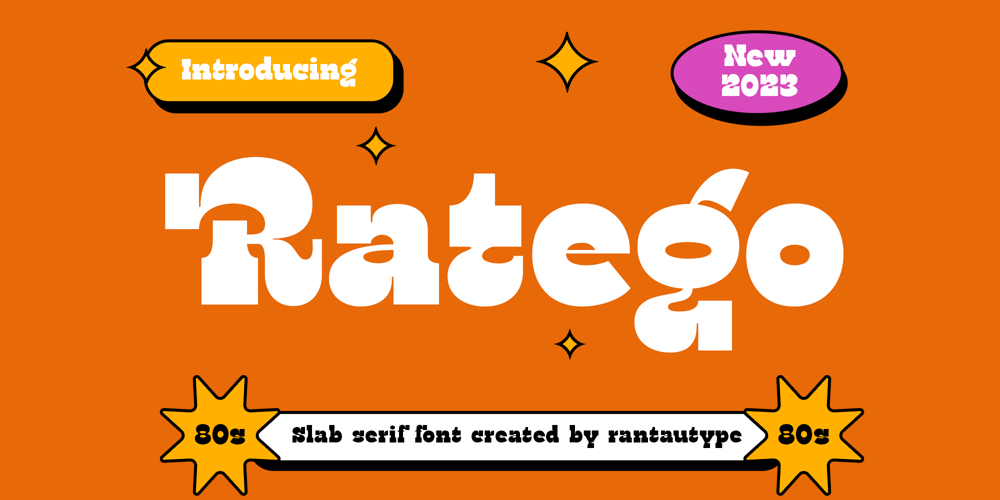 Ratego font