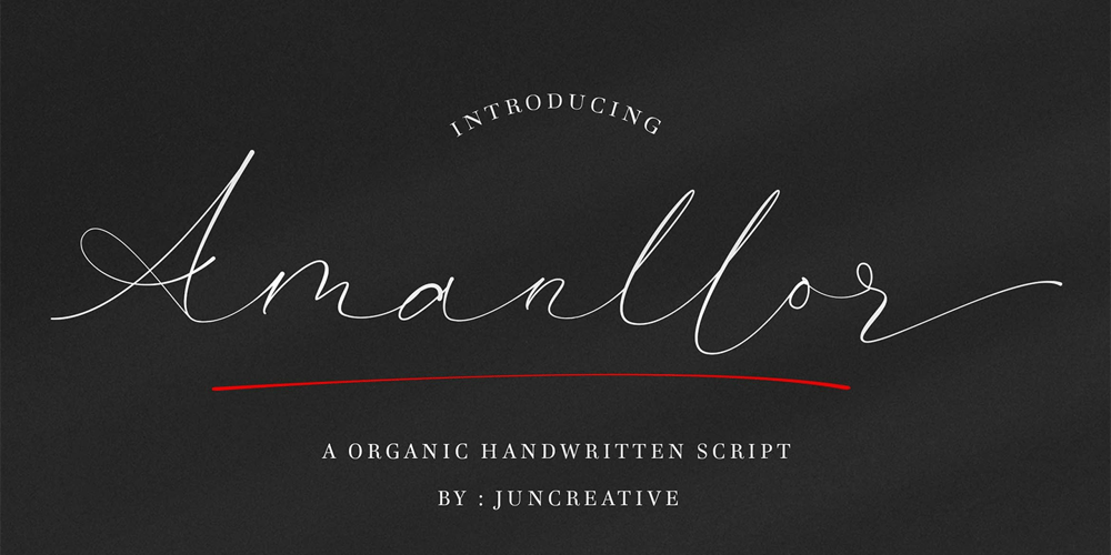 Amanllor font